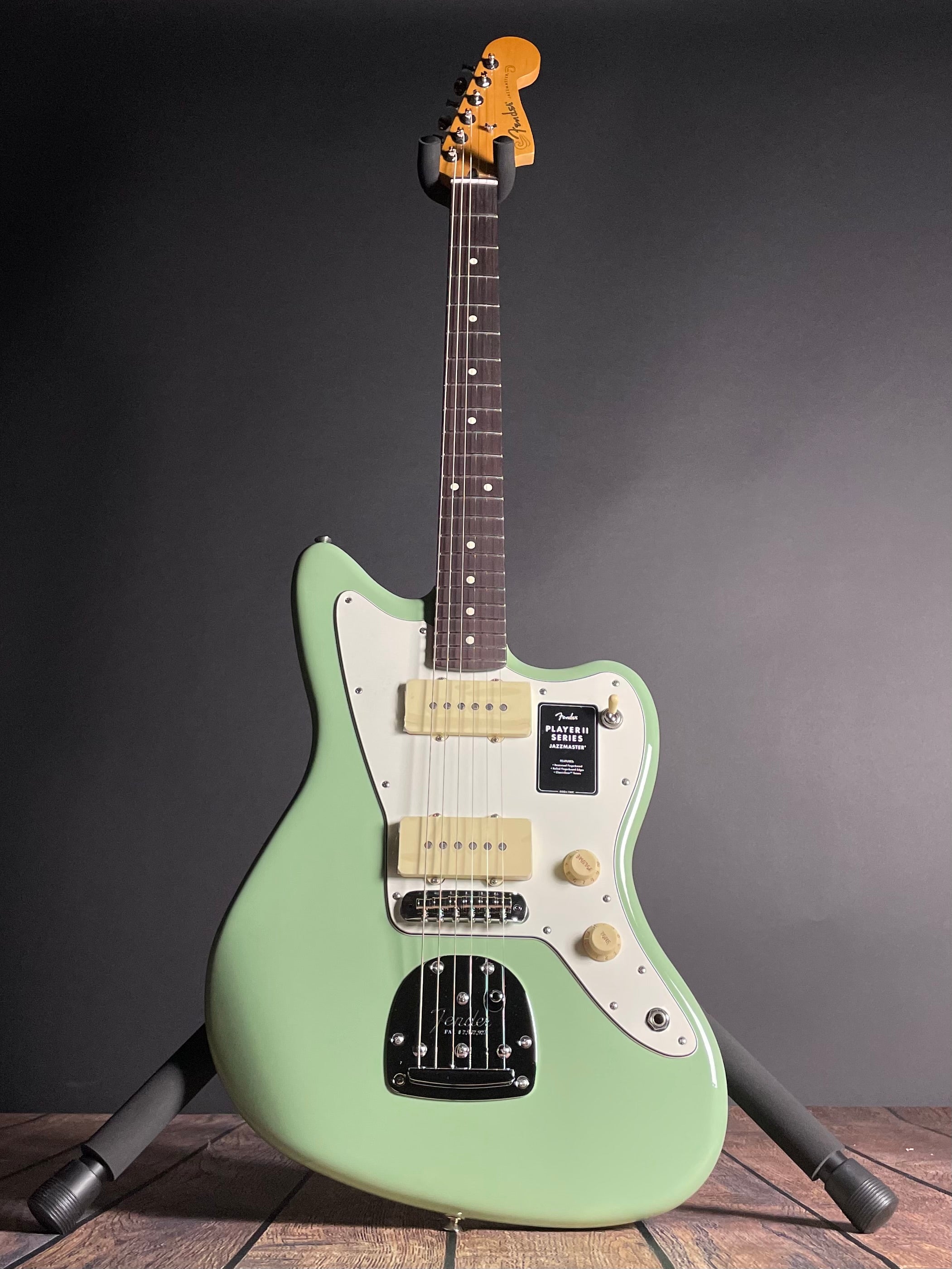 Fender Player II Jazzmaster, Rosewood- Birch Green (7lbs 11oz)