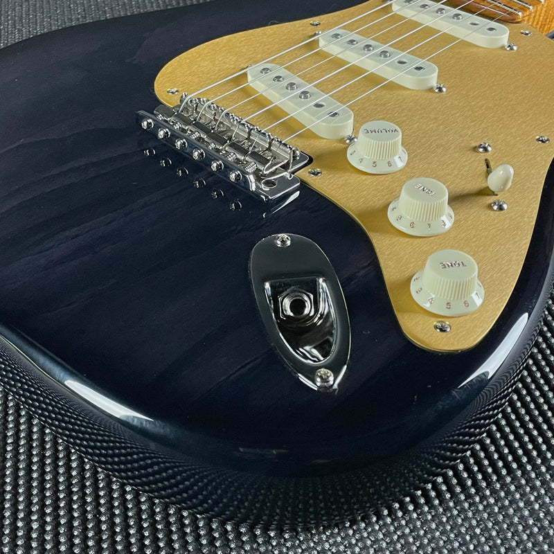 Fender Custom Shop American Custom Stratocaster, NOS- Ebony Transparent (8lbs 1oz)