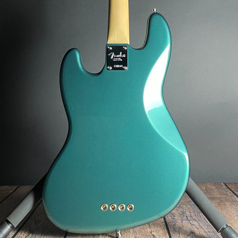 Fender Adam Clayton Jazz Bass, Rosewood- Sherwood Green Metallic (US23109798)