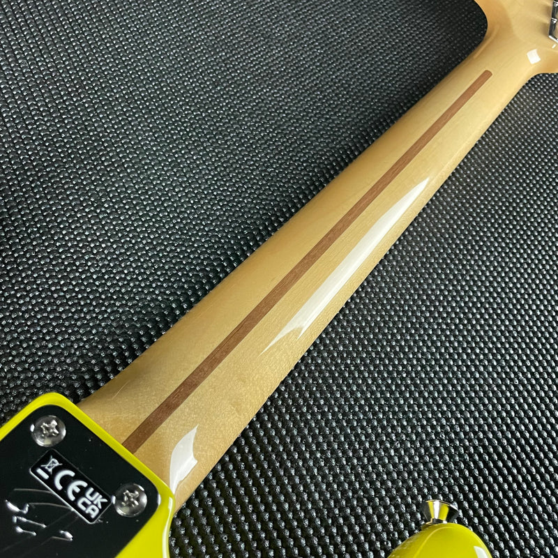 Fender Made in Japan Limited International Color Stratocaster, Maple Fingerboard- Monaco Yellow (JD23002332)