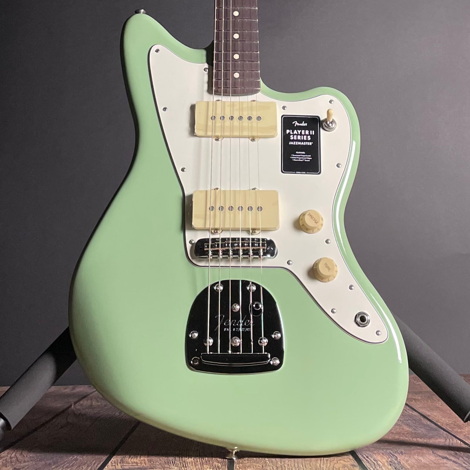 Fender Player II Jazzmaster, Rosewood- Birch Green (7lbs 11oz)