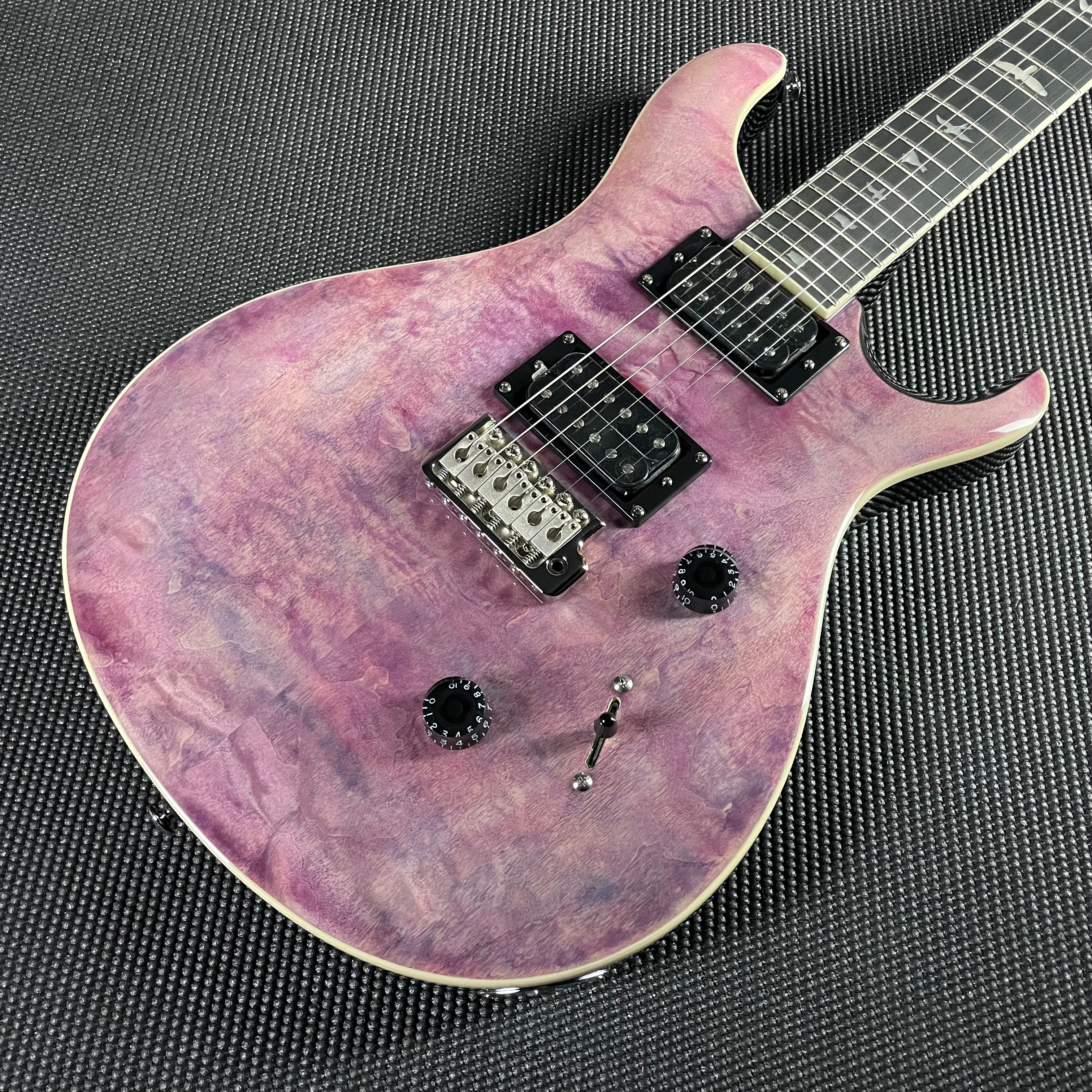 Paul Reed Smith, PRS SE Custom 24 Quilt- Violet (CTIF077505) - Metronome Music Inc.