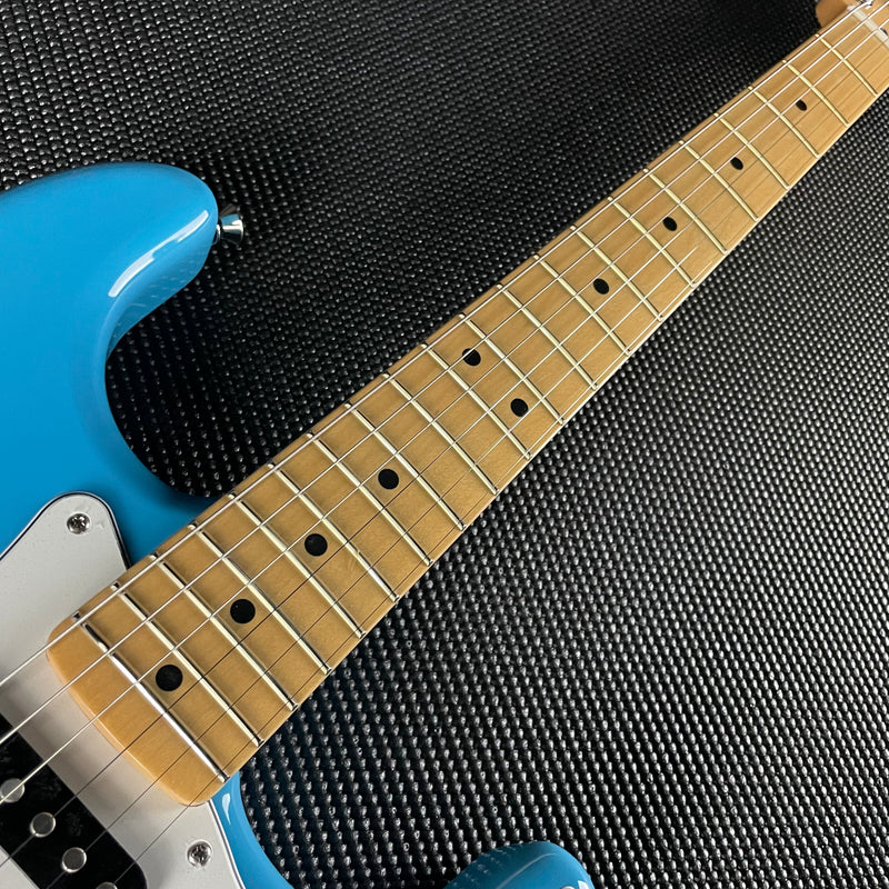 Fender Made in Japan Limited International Color Stratocaster, Maple Fingerboard- Maui Blue (JD23000469) - Metronome Music Inc.