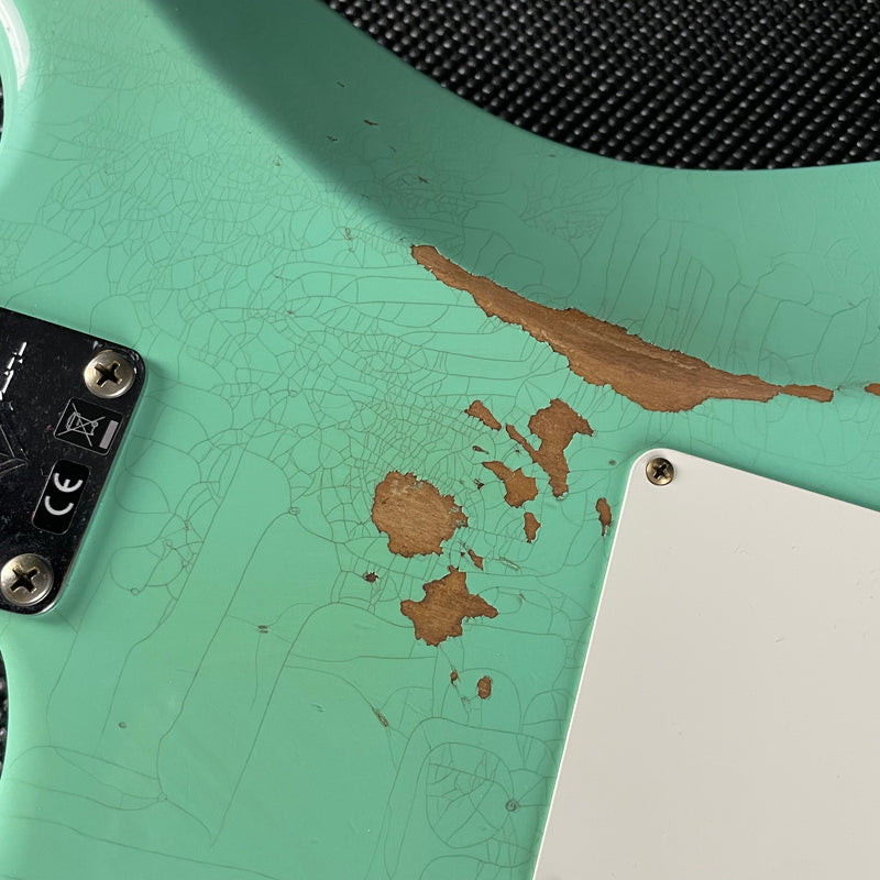 Fender Custom Shop LTD Fat 50's Stratocaster, Relic- Super Faded Aged Sea Foam Green (7lbs 9oz)