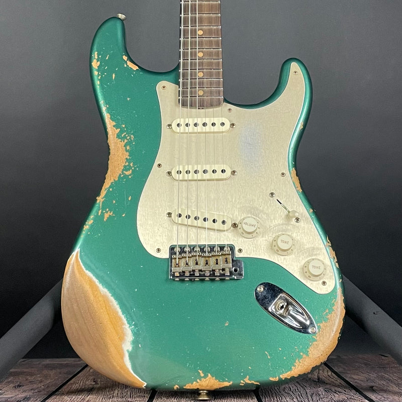 Sherwood discount green stratocaster