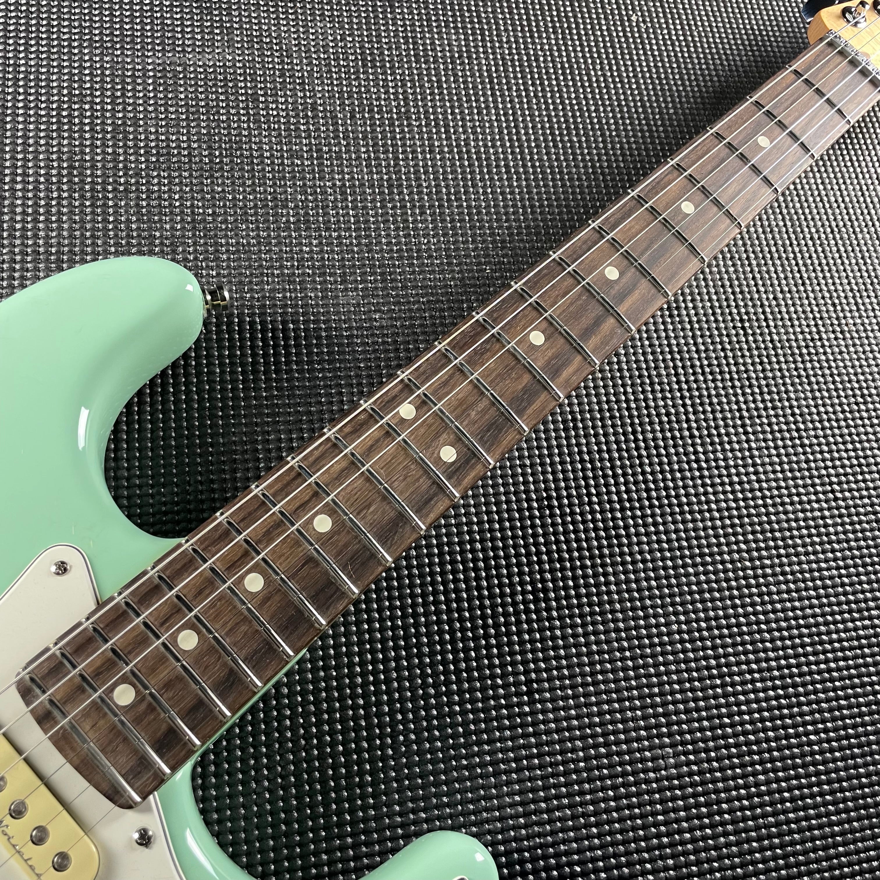 Fender Jeff Beck Stratocaster, Rosewood- Surf Green (US23112480) - Metronome Music Inc.