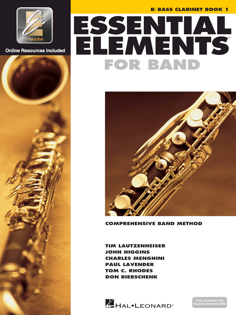 Essential Elements for Band, Bb Bass Clarinet Book 1 - Metronome Music Inc.