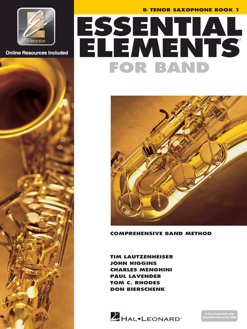 Essential Elements for Band, Bb Tenor Saxophone Book 1 - Metronome Music Inc.