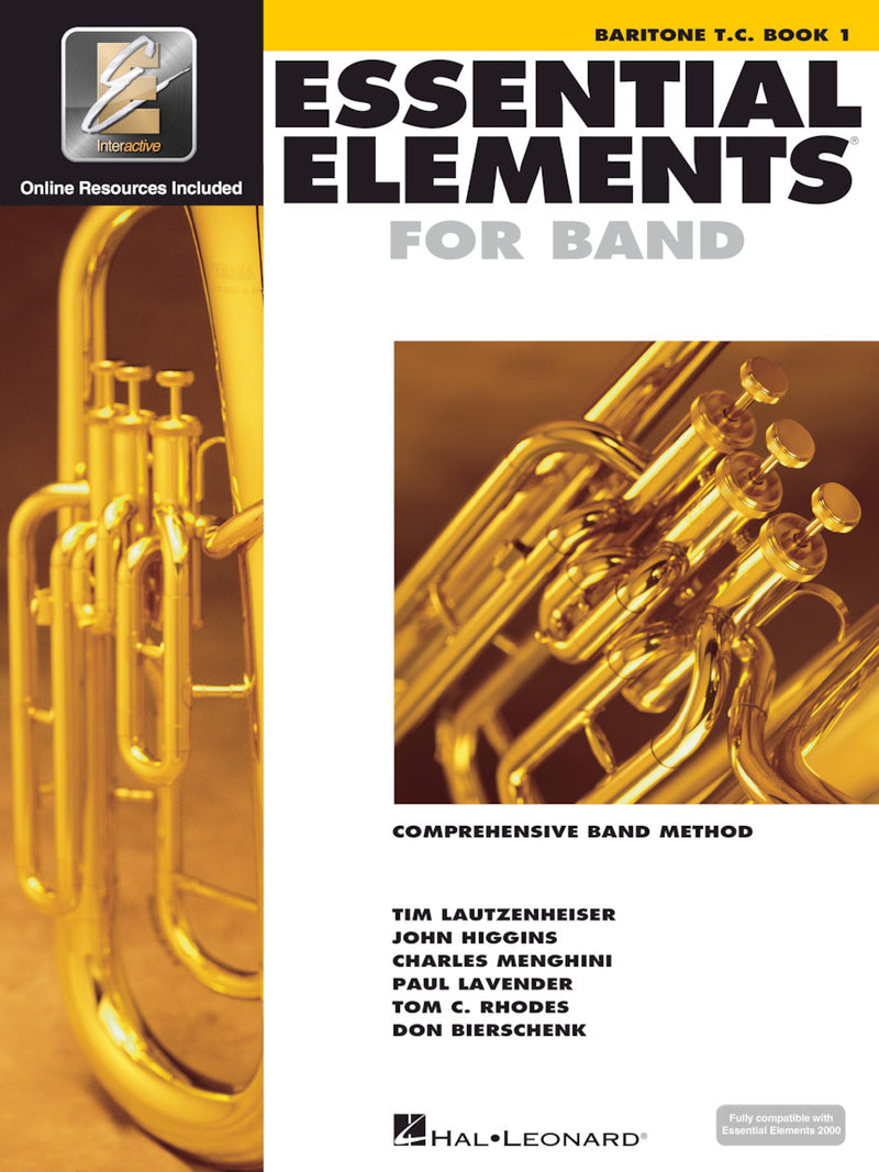 Essential Elements for Band, T.C. Baritone Book 1 - Metronome Music Inc.