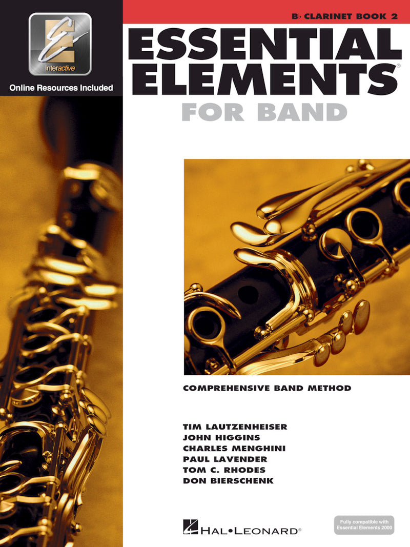 Essential Elements for Band, Clarinet Book 2 - Metronome Music Inc.