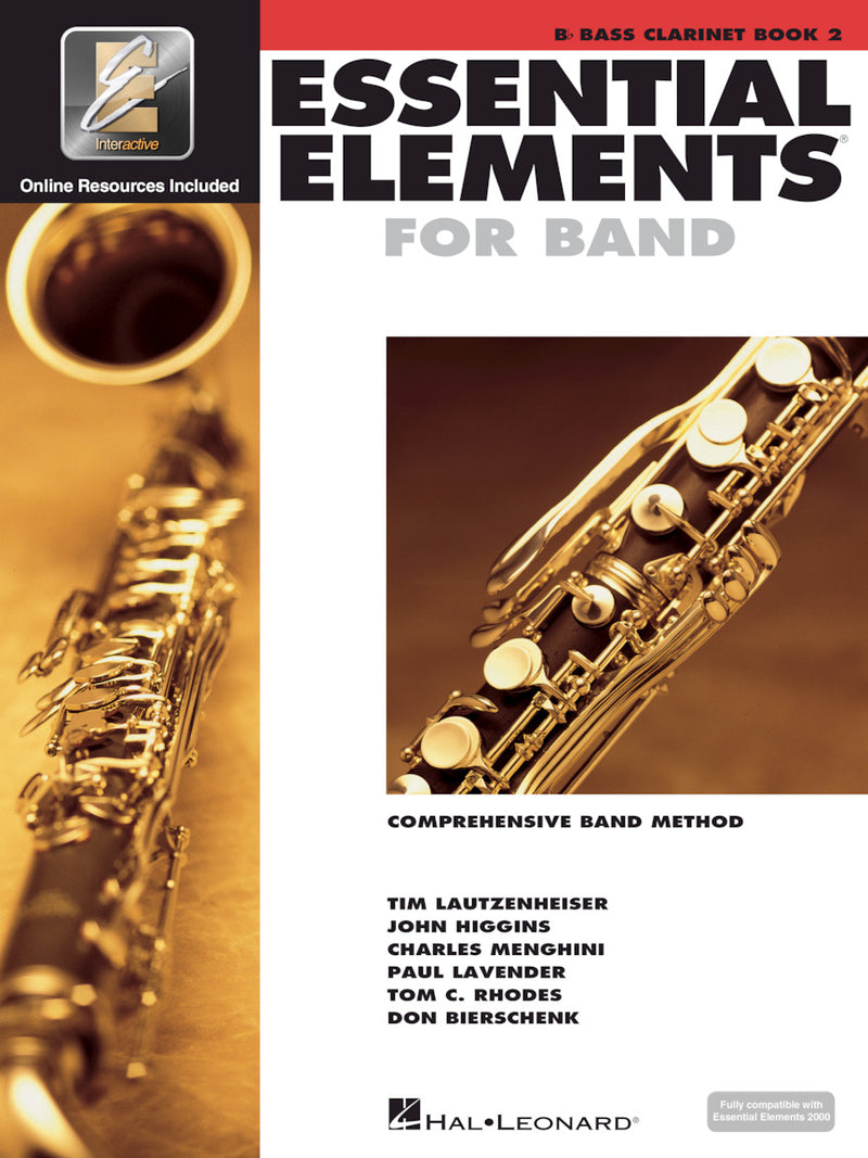 Essential Elements for Band, Bb Bass Clarinet Book 2 - Metronome Music Inc.