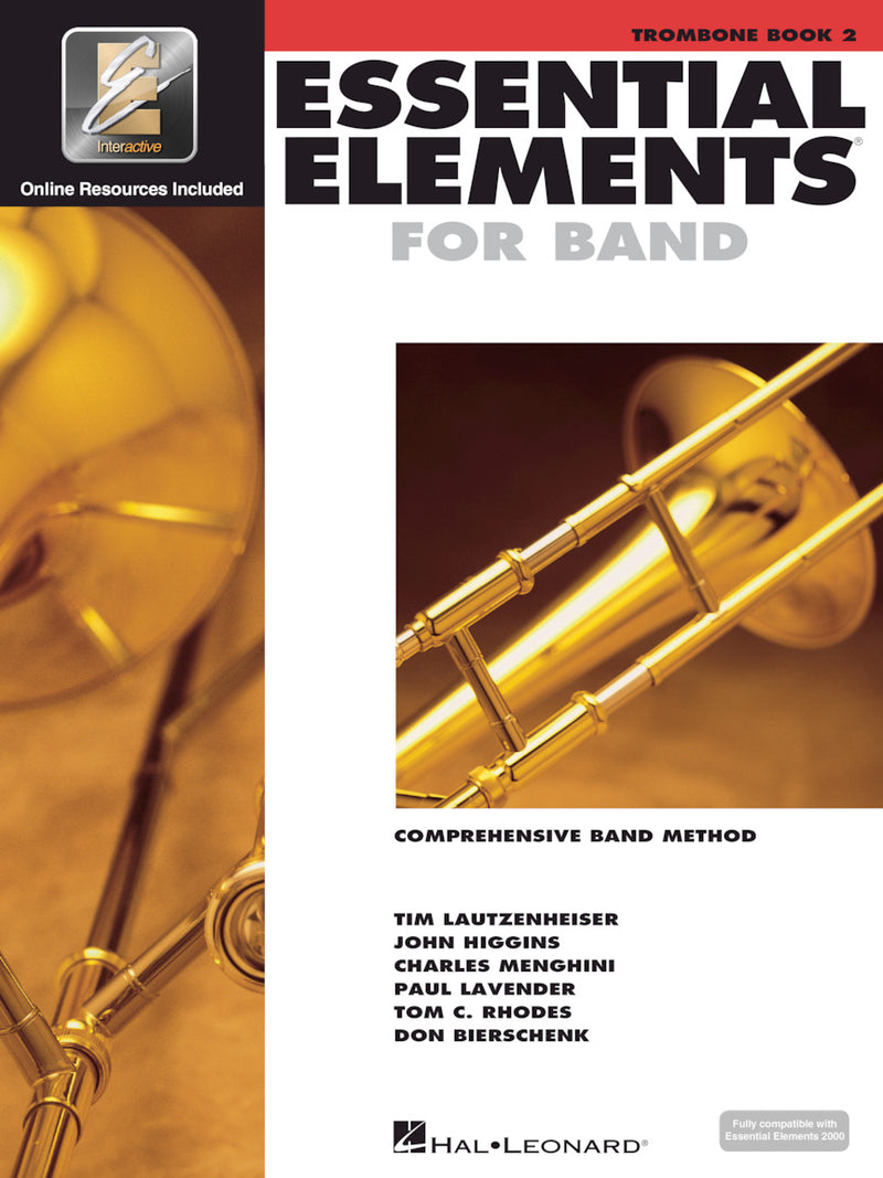 Essential Elements for Band, Trombone Book 2 - Metronome Music Inc.