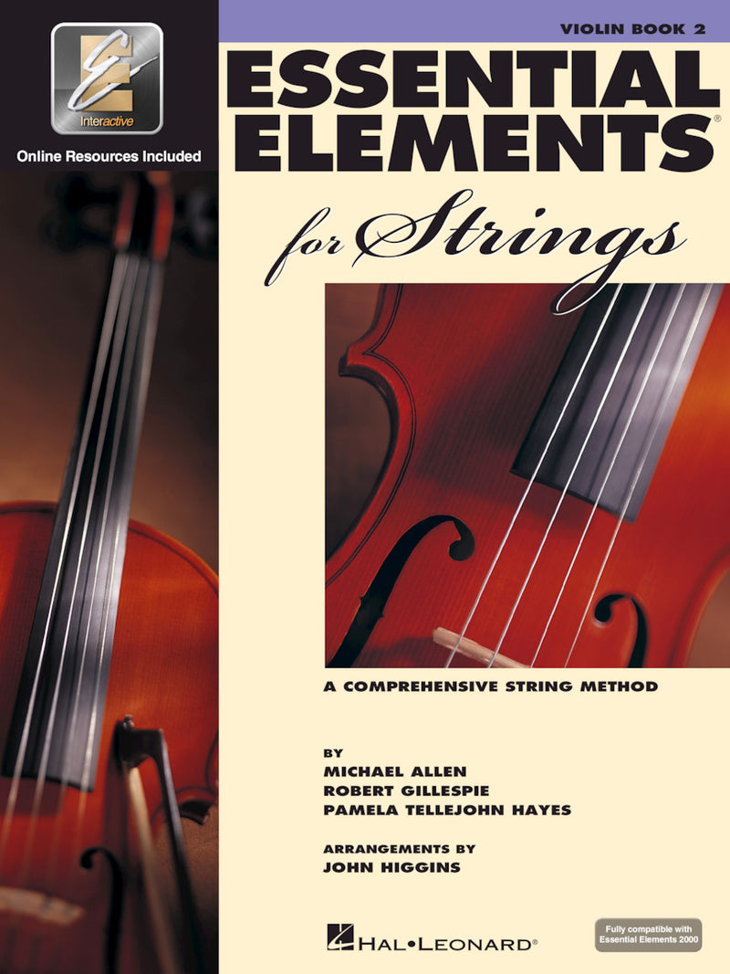 Essential Elements for Strings, Violin Book 2 - Metronome Music Inc.