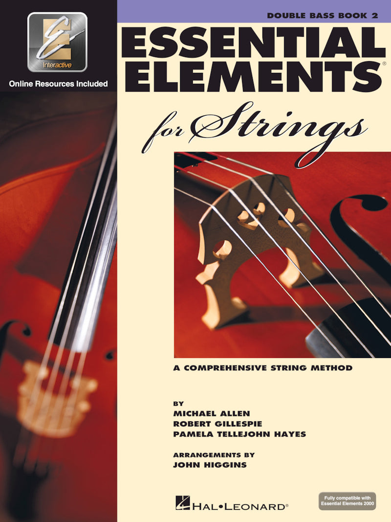 Essential Elements for Strings, Double Bass Book 2 - Metronome Music Inc.
