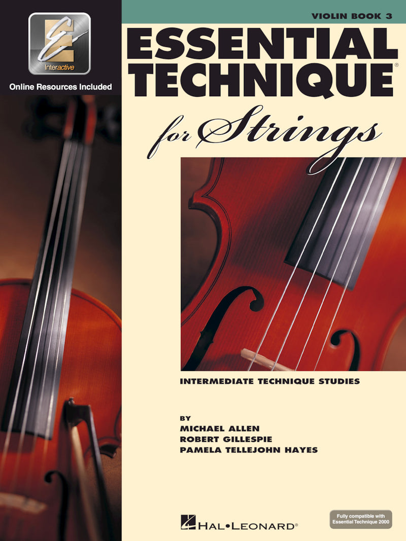 Essential Technique for Strings, Violin Book 3 - Metronome Music Inc.