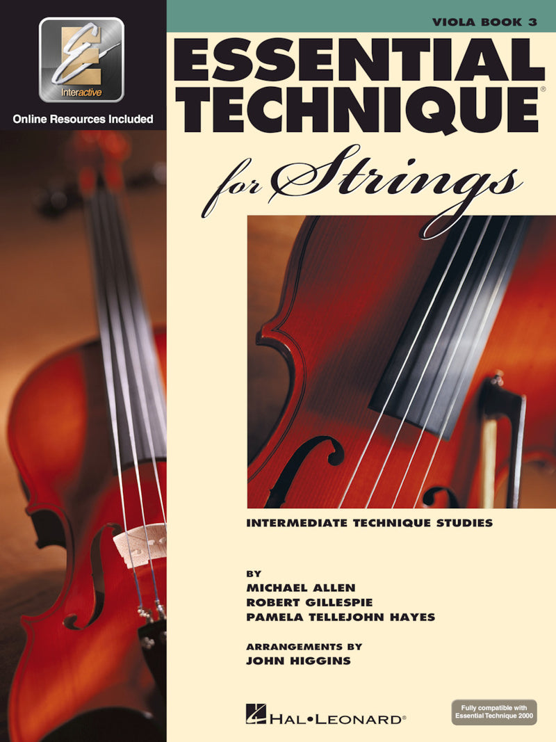 Essential Technique for Strings, Viola Book 3 - Metronome Music Inc.