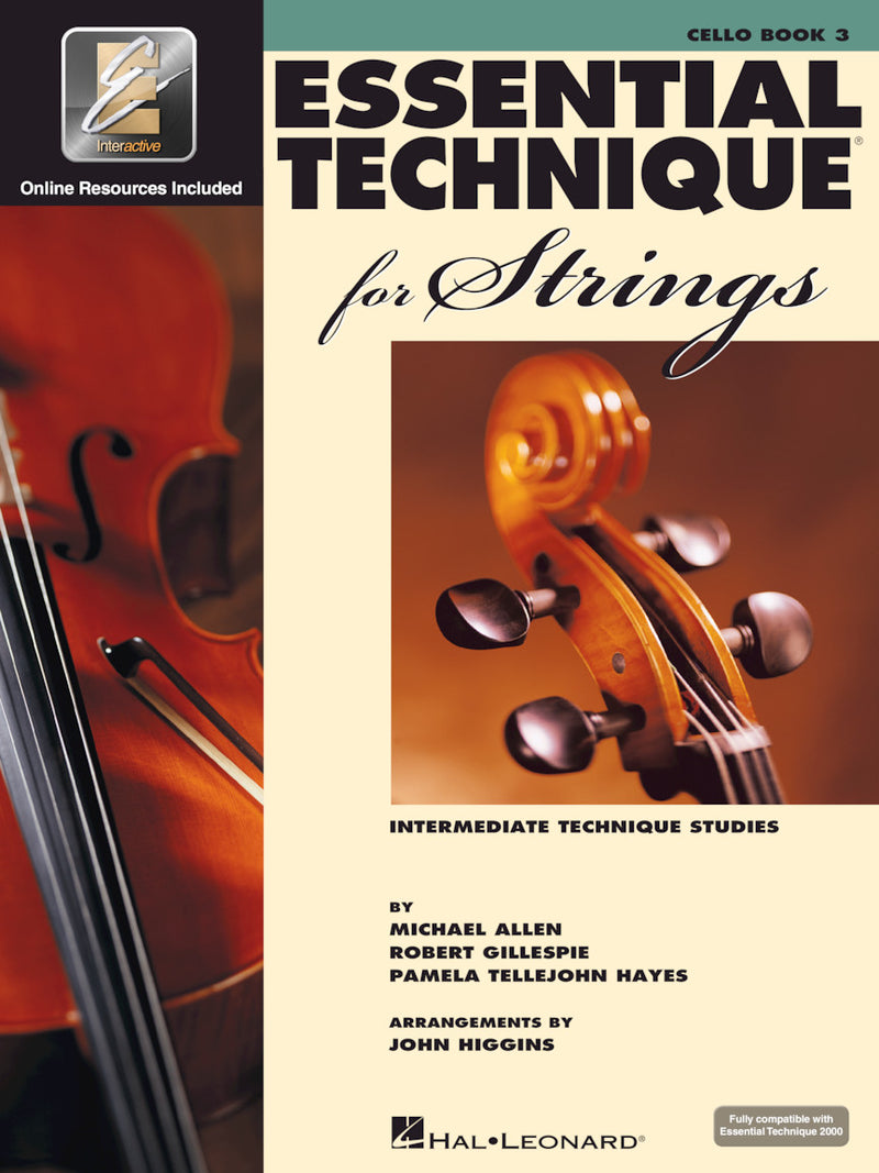 Essential Technique for Strings, Cello Book 3 - Metronome Music Inc.