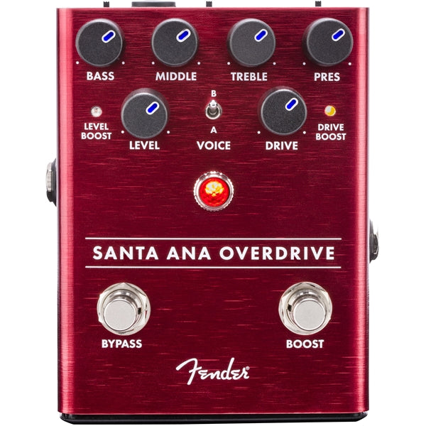 Fender Santa Ana Overdrive Pedal - Metronome Music Inc.