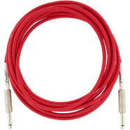 Fender Original Series Instrument Cable, Fiesta Red- 18.6ft - Metronome Music Inc.