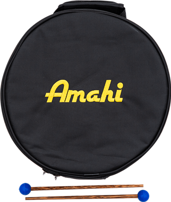 Amahi 8″ Steel Tongue Drum- Teal - Metronome Music Inc.