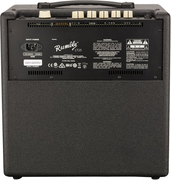 Fender Rumble LT25, 120V - Metronome Music Inc.