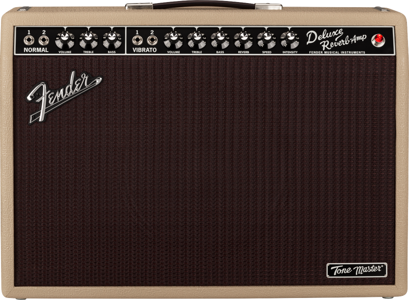 Fender Tone Master Deluxe Reverb- Blonde - Metronome Music Inc.