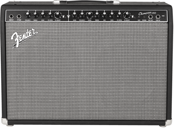 Fender Champion 100 Guitar Combo Amplifier (100 Watts, 2x12") - Metronome Music Inc.