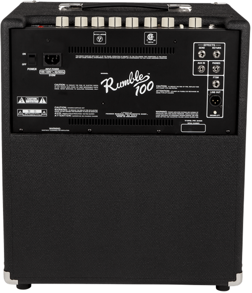 Fender Rumble 100 - Metronome Music Inc.