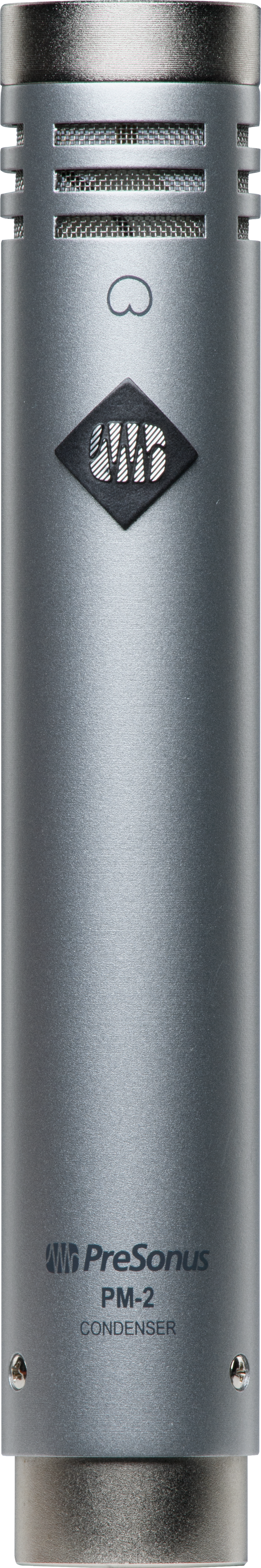 PreSonus PM-2 Stereo Pair of Small-Diaphragm Cardioid Condenser Microphones, Black - Metronome Music Inc.