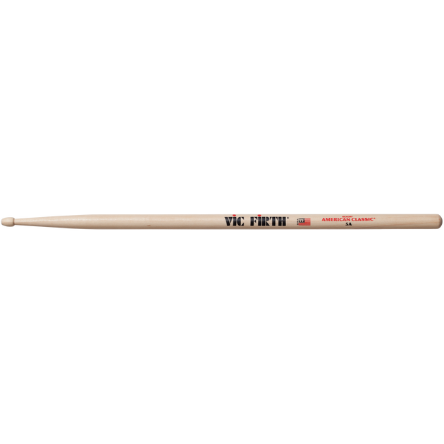 Vic Firth American Classic 5A, Wood Tip - Metronome Music Inc.