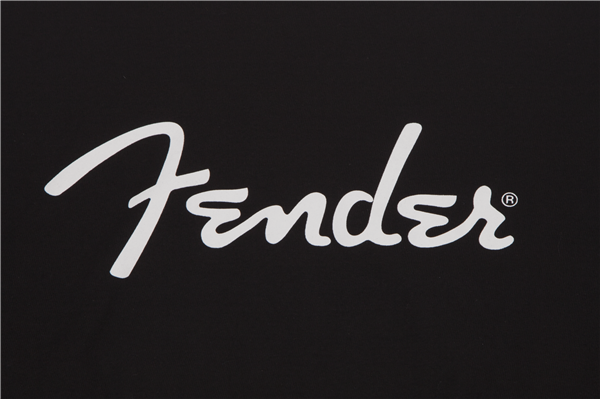Fender Spaghetti Logo T-Shirt, Black
