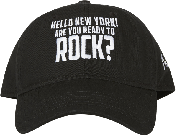 Fender New York Rock Hat, Black, One Size