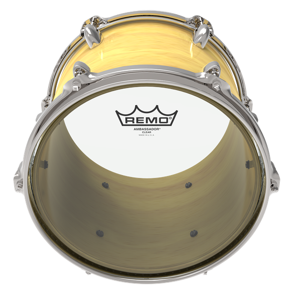 Remo Ambassador Clear Drumhead- 10" - Metronome Music Inc.