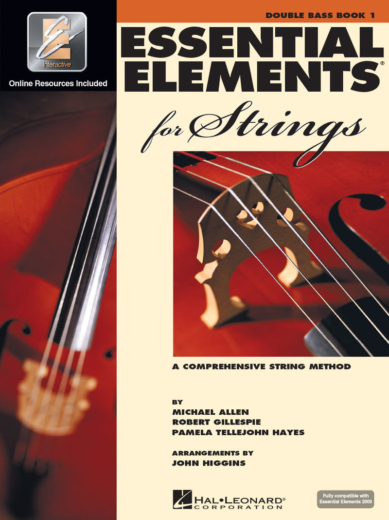 Essential Elements for Strings, Double Bass Book 1 - Metronome Music Inc.