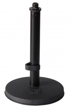 Gator Frameworks Desktop Mic Stand with 6" Round Base, and Fixed Height of 9" - Metronome Music Inc.