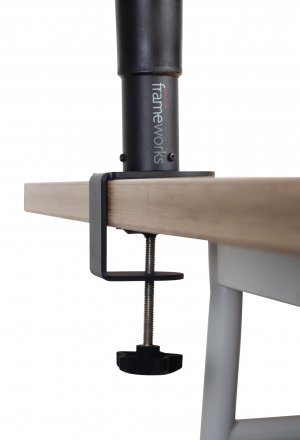 Gator Frameworks Clamp-On Studio Monitor Stand - Adjustable Height - Metronome Music Inc.