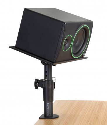 Gator Frameworks Clamp-On Studio Monitor Stand - Adjustable Height - Metronome Music Inc.