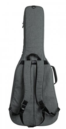 Gator Transit Series Acoustic Guitar Gig Bag with Light Grey Exterior - Metronome Music Inc.