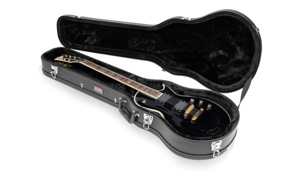 Gator Hard-Shell Wood Case for Single-Cutaway Guitars such as Gibson Les Paul