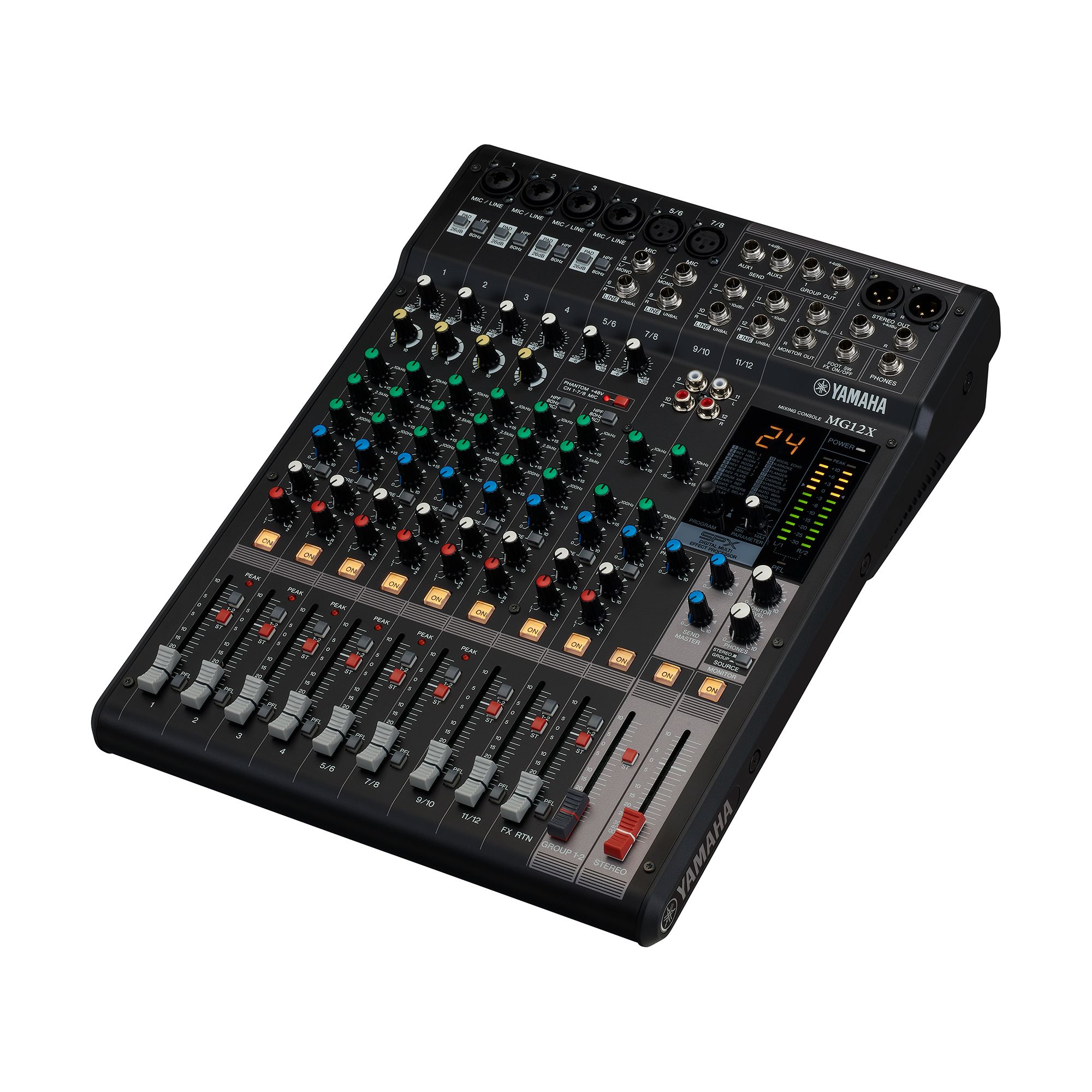 Yamaha 12-Channel Mixing Console MG12X