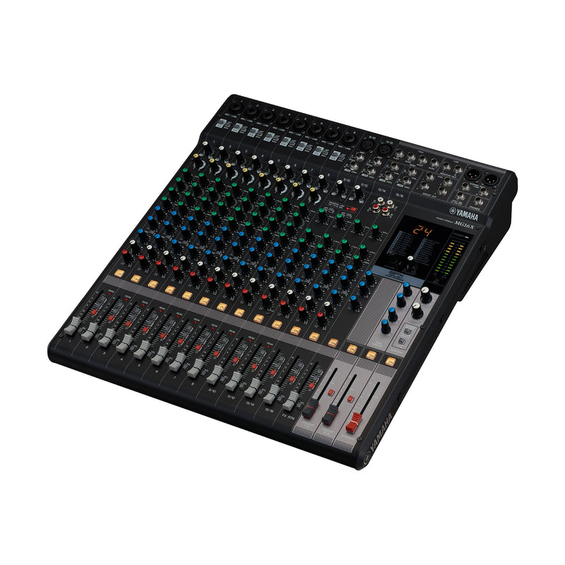 Yamaha MG16X CV 16-Channel, Analog Mixing Console - Metronome Music Inc.