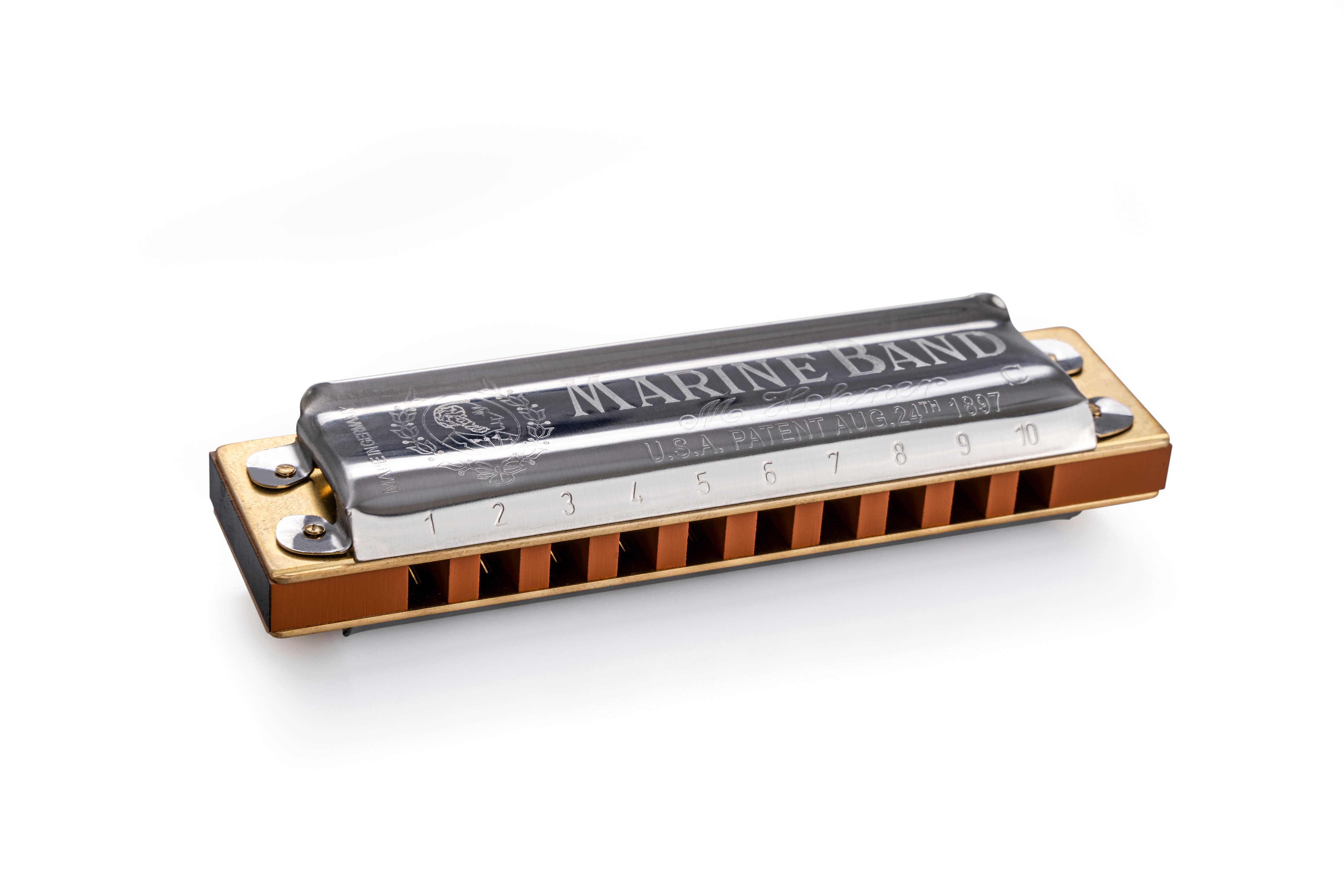 Hohner Marine Band, 125th Anniversary Edition- Key of C - Metronome Music Inc.