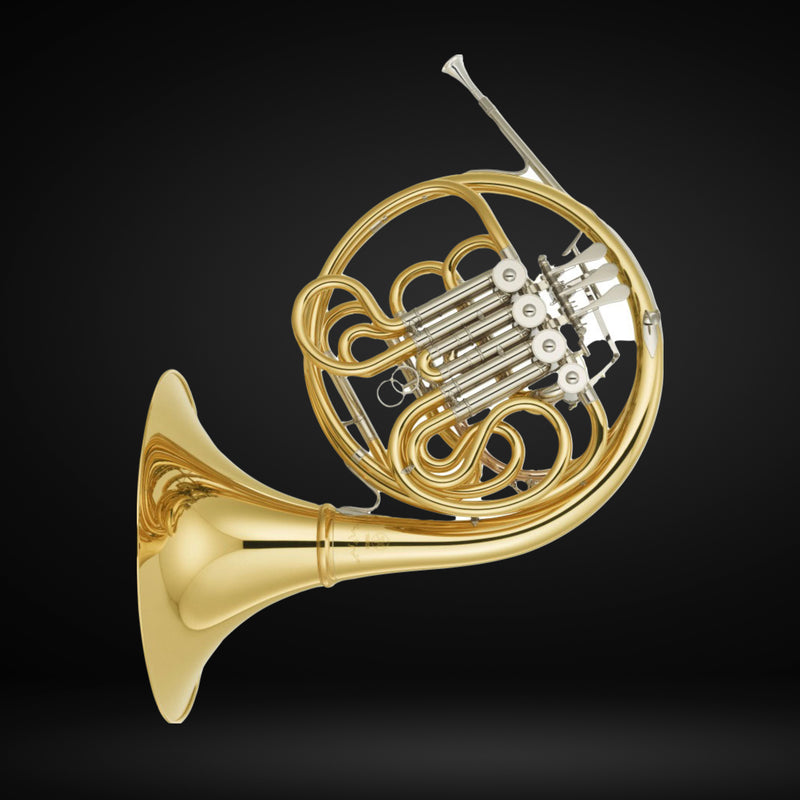 Yamaha YHR-671 Professional "Geyer" Style, F/Bb Double French Horn (Special Order) - Metronome Music Inc.