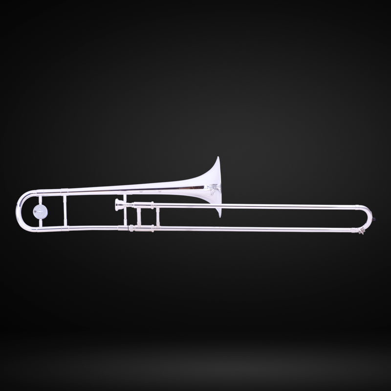 John Packer Bb Trombone .525 Bore w/ JP Pro Case- JP231SRATH Silver (Special Order) - Metronome Music Inc.