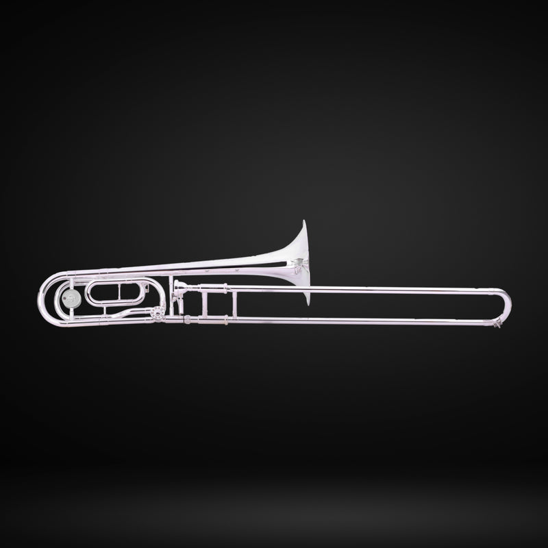 John Packer F Attachment Trombone .547 Bore w/ JP Pro Case- JP332OSRATH Silver (Special Order) - Metronome Music Inc.
