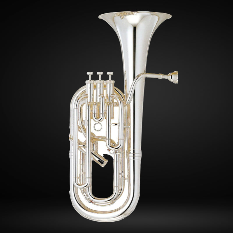 Yamaha YBH-621S Professional Bb/ F Baritone Horn, Silver (Special Order) - Metronome Music Inc.