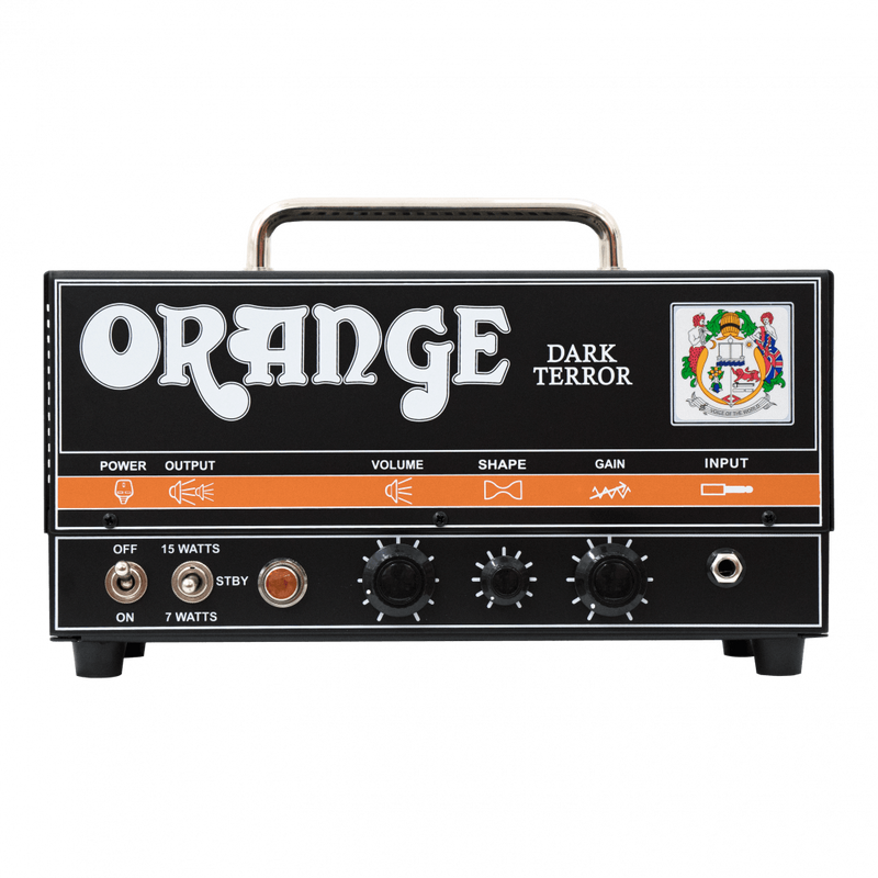 Orange DA15H Dark Terror, 15/7-Watt High-Gain Guitar Amp Head - Metronome Music Inc.