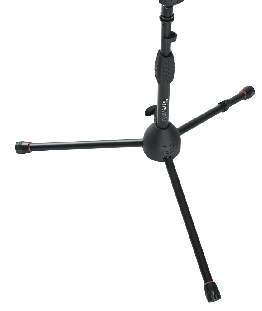 Gator Frameworks Deluxe Tripod Mic Stand with Single Section Boom - Metronome Music Inc.