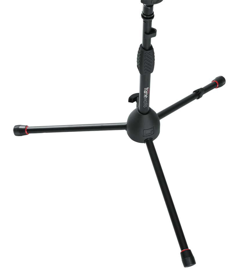 Gator Frameworks Deluxe Tripod Mic Stand with Single Section Boom - Metronome Music Inc.