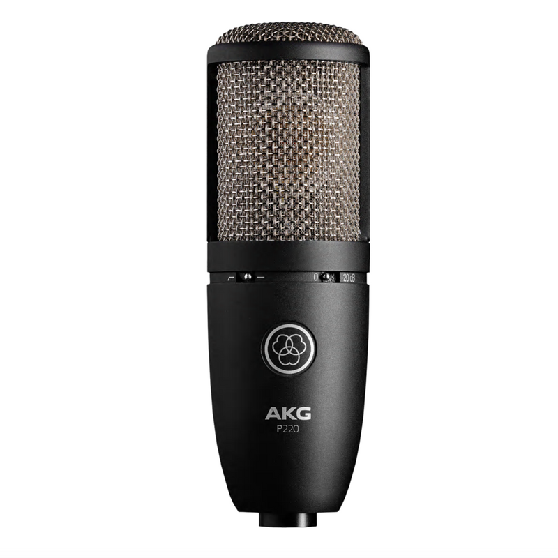 AKG P220- High-Performance Condenser Microphone - Metronome Music Inc.